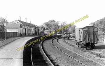 Beith Town Railway Station Photo. Barrmill and Lugton Line. Caledonian & GSW (2)