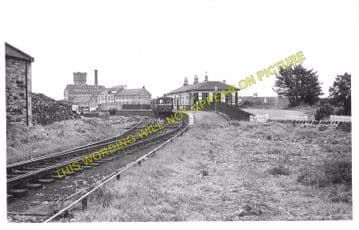Beith Town Railway Station Photo. Barrmill and Lugton Line. Caledonian & GSW (4)