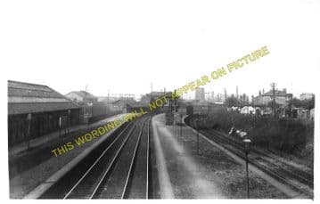 Bellahouston Railway Station Photo. Glasgow - Crookston. Hawkhead Line (1).