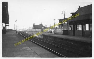 Bellshill Railway Station Photo. Mossend - Uddington. Caledonian Railway. (1)..