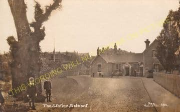 Belmont Railway Station Photo. Sutton - Belmont. Epsom Downs Line. LB&SCR (6)