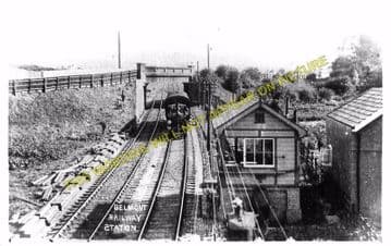 Belmont Railway Station Photo. Sutton - Belmont. Epsom Downs Line. LB&SCR (8)