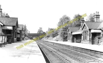 Belper Railway Station Photo. Duffield - Ambergate. Midland Railway (1)