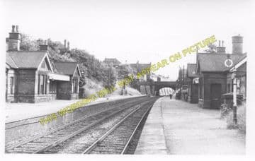Belper Railway Station Photo. Duffield - Ambergate. Midland Railway (2)