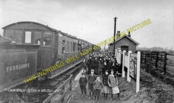 Belton Railway Station Photo. Epworth - Crowle. Haxey to Reedness. (2)