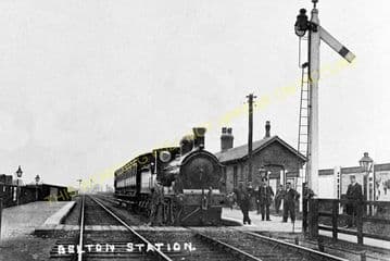 Belton Railway Station Photo. Epworth - Crowle. Haxey to Reedness. (5).