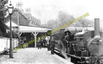 Bembridge Railway Station Photo. St. Helens and Brading Line. Isle of Wight (4)
