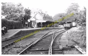 Bembridge Railway Station Photo. St. Helens and Brading Line. Isle of Wight (6)