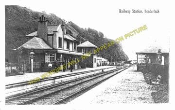 Benderloch Railway Station Photo. Connel Ferry - Creagan. Appin Line. (1)..