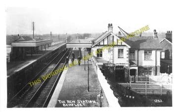 Benfleet Railway Station Photo. Pitsea - Leigh. Upminster to Southend Line (2)