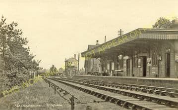 Berkswell Railway Station Photo. Hampton-in-Arden to Coventry and Kenilworth (6).