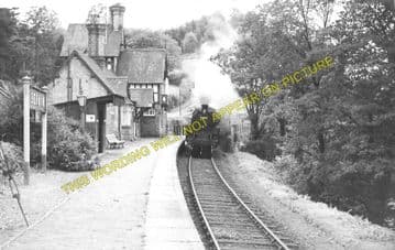 Berwyn Railway Station Photo. Llangollen - Glyndyfrdwy. Trevor to Carrog. (8)