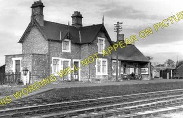 Bettisfield Railway Station Photo. Fenn's Bank -Welshampton. Ellesmere Line. (1)