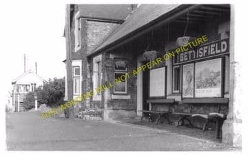 Bettisfield Railway Station Photo. Fenn's Bank -Welshampton. Ellesmere Line. (4)