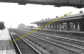 Bicester North Railway Station Photo. Blackthorn - Ardley. Brill to Banbury. (1)..
