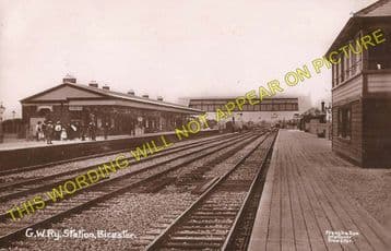 Bicester North Railway Station Photo. Blackthorn - Ardley. Brill to Banbury. (3)