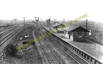 Bidston Railway Station Photo. New Brighton - Birkenhead. Wirral Railway. (1)..
