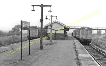 Bidston Railway Station Photo. New Brighton - Birkenhead. Wirral Railway. (5)