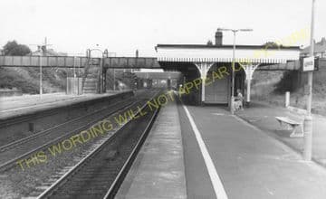 Biggleswade Railway Station Photo. Arlesey - Sandy. Hitchin to Huntingdon. (2)