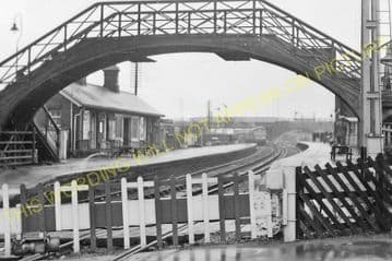 Billingham Railway Station Photo. Norton-on-Tees - Greatham. Middlesbrough. (3).