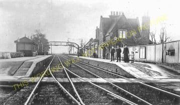 Bingham Railway Station Photo. Radcliffe-on-Trent - Aslockton. (6)