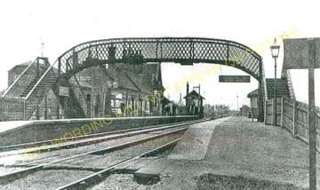 Bingham Railway Station Photo. Radcliffe-on-Trent - Aslockton. (7)
