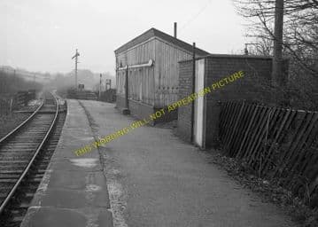 Birch Vale Railway Station Photo. New Mills - Hayfield. GCR + Midland. (2)