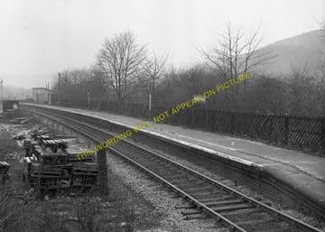 Birch Vale Railway Station Photo. New Mills - Hayfield. GCR + Midland. (3)