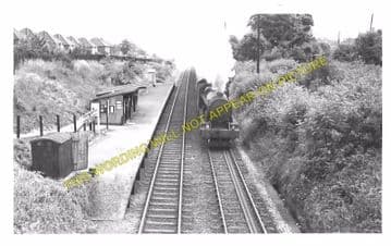 Birches & Bilbrook Railway Station Photo. Codsall - Dunstall Park. GWR. (3)