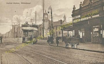 Birkenhead Central Railway Station Photo. Mersey Railway. (13)