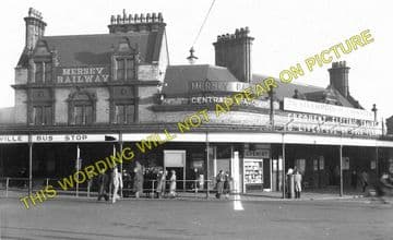Birkenhead Central Railway Station Photo. Mersey Railway. (2)