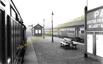 Birkenhead Park Railway Station Photo. Birkenhead Joint Railway. (1)