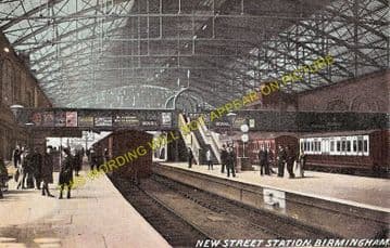Birmingham New Street Railway Station Photo. London & North Western Railway (10)