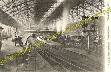 Birmingham New Street Railway Station Photo. London & North Western Railway (2)