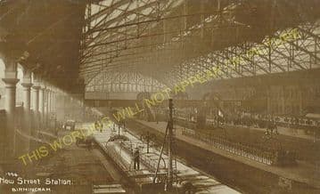 Birmingham New Street Railway Station Photo. London & North Western Railway (22)