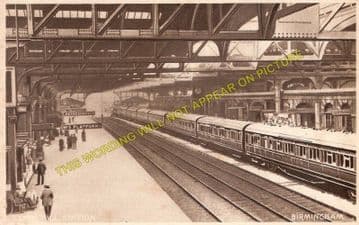 Birmingham Snow Hill Railway Station Photo. Great Western Railway. (10)