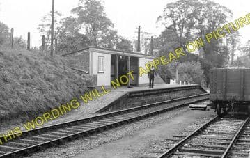 Black Dog Railway Station Photo. Chippenham - Calne. Great Western Railway. (1)