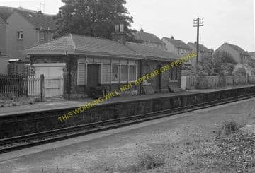 Blackford Hill Railway Station Photo. Newington - Morningside Road. Edinburgh (4)