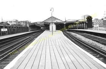 Blackfriars Railway Station Photo. Holborn Viaduct - Elephant & Castle. (28)