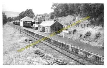 Blacksboat Railway Station Photo. Knockando - Ballindalloch. Carron to Advie (1)..