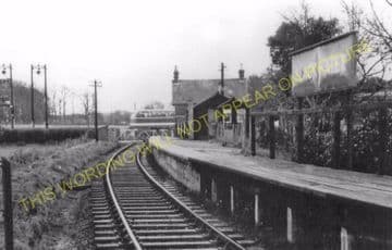 Blackwater Railway Station Photo. Shide - Merstone. Isle of Wight Central. (4)
