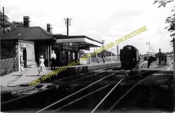 Blackwell Railway Station Photo. Barnt Green - Bromsgrove. Worcester Line. (1)..