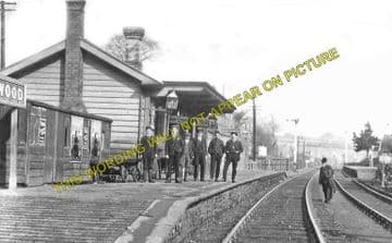 Blackwood Railway Station Photo. Argoed - Pontllanfraith. Tredegar to Risca. (4)