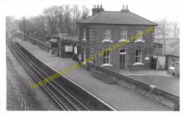 Blake Hall Railway Station Photo. Ongar - North Weald. Epping Line. (4)