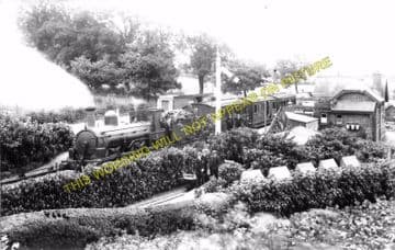 Blakesley Railway Station Photo. Towcester - Morton Pinkney. Stratford Line. (4)