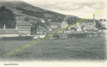 Blanefield Railway Station Photo. Dumgoyne - Strathblane. Killearn to Lenzie (4)