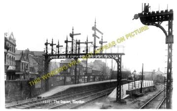 Blaydon Railway Station Photo. Ryton to Derwenthaugh and Scotswood Lines. (2)