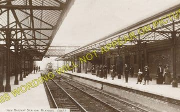 Blaydon Railway Station Photo. Ryton to Derwenthaugh and Scotswood Lines. (3)