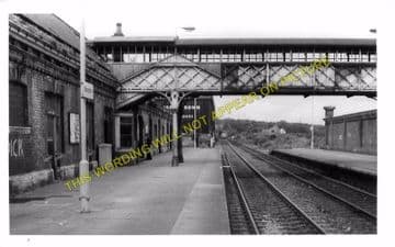 Blaydon Railway Station Photo. Ryton to Derwenthaugh and Scotswood Lines. (5)