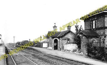 Bleasby Railway Station Photo. Fiskerton -Thurgarton. Newark to Lowdham Line (1)